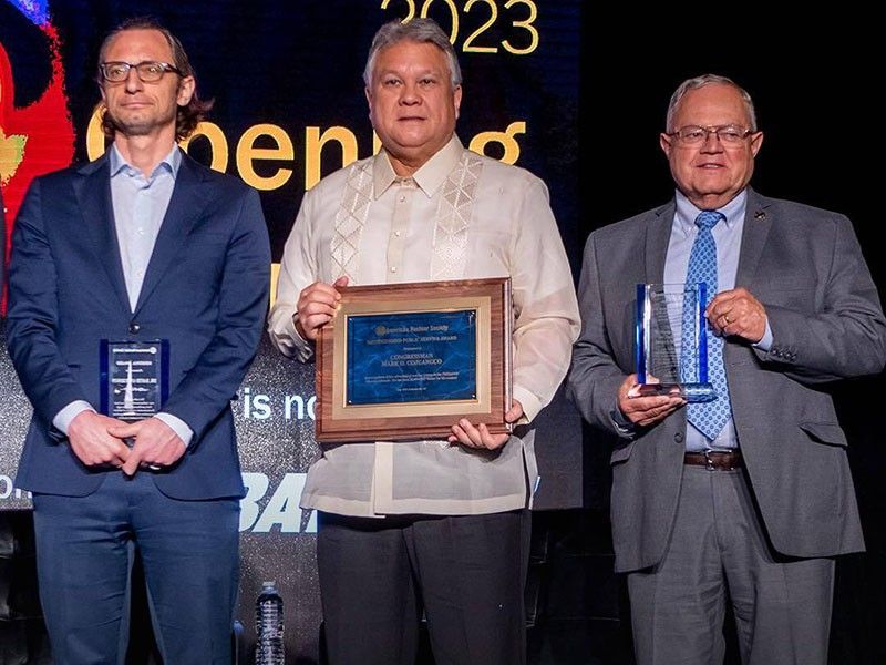 Filipino lawmaker receives nuclear advocacy recognition