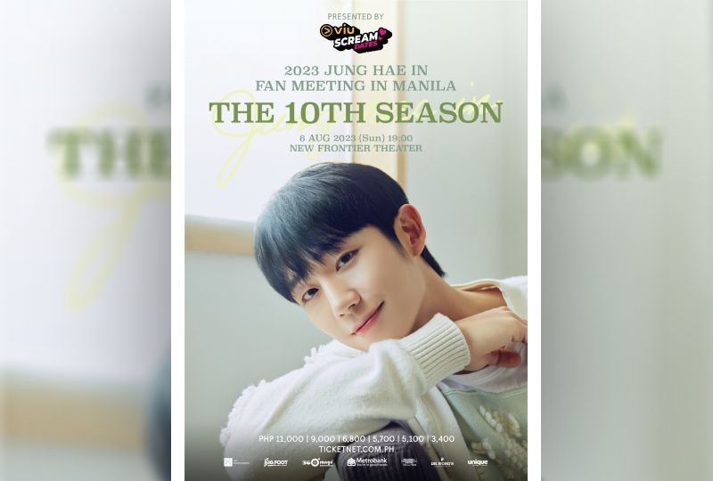 WATCH: K-drama star Jung Hae In invites Filipino fans to 10th anniversary fan meet thumbnail