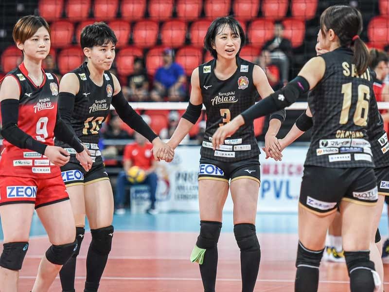 Kurashiki Ablaze stymies PLDT, forges PVL finals clash vs Creamline