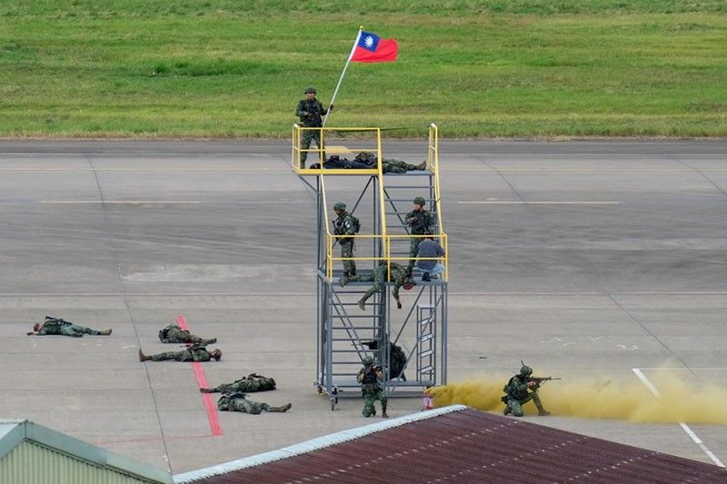 Taiwan defends largest airport against simulated Chinese attack