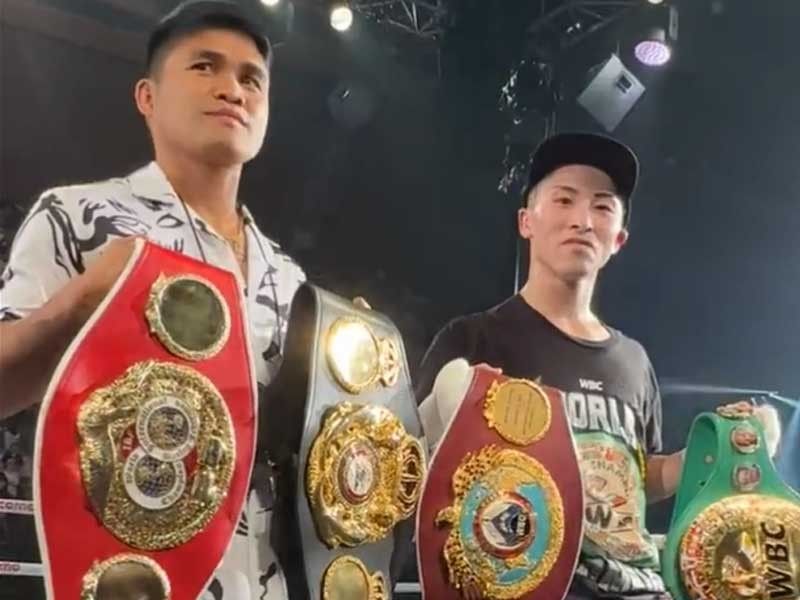 Tapales bent on beating Inoue for undisputed title
