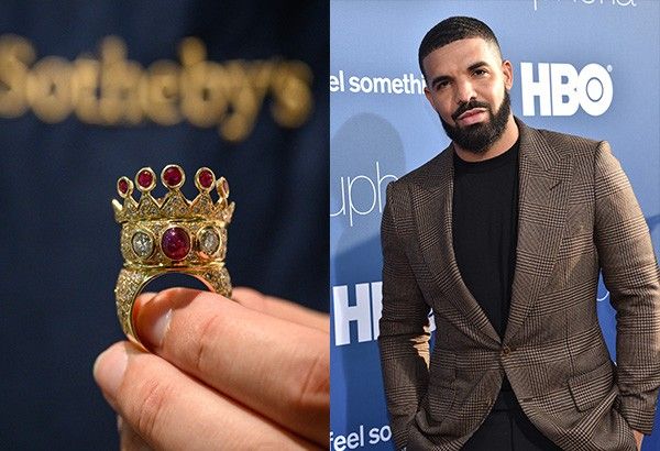 Top-of-the-line bling: Drake reveals he bought Tupac's crown ring