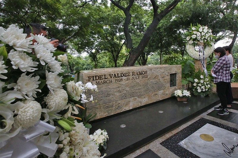 Family, friends pay tribute to FVR on first death anniversary