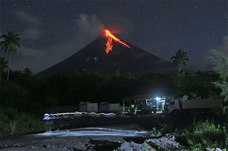 Faster lava flow, ashfalls monitored in Mayon