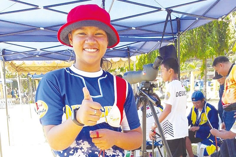 Tagle pumana ng 4 na ginto sa Palaro archery