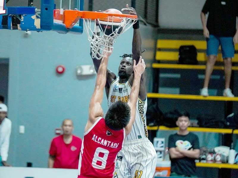 Ndong slams game-winner home as St. Clare escapes UE in UCBL