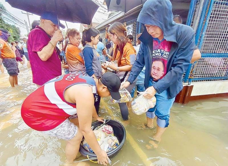 Go aids Bulacan typhoon victims