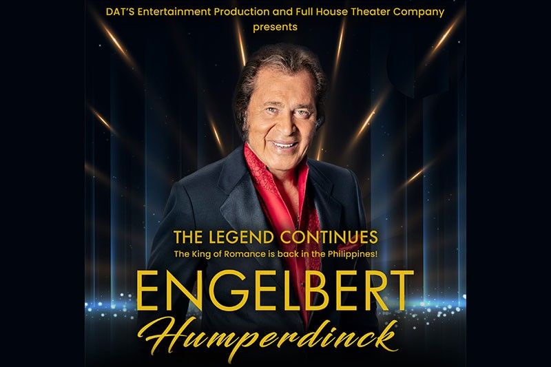 Engelbert Humperdinck, balik-Pilipinas para sa dalawang gabing concert