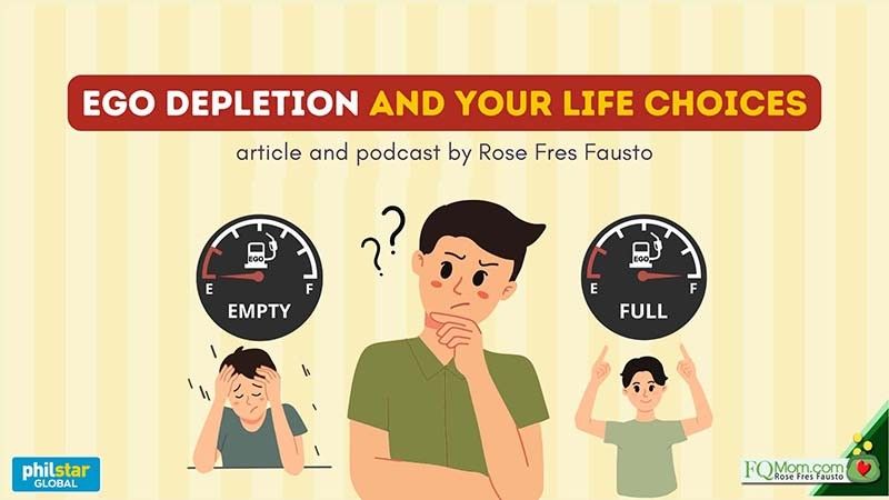 Ego depletion and your life choices