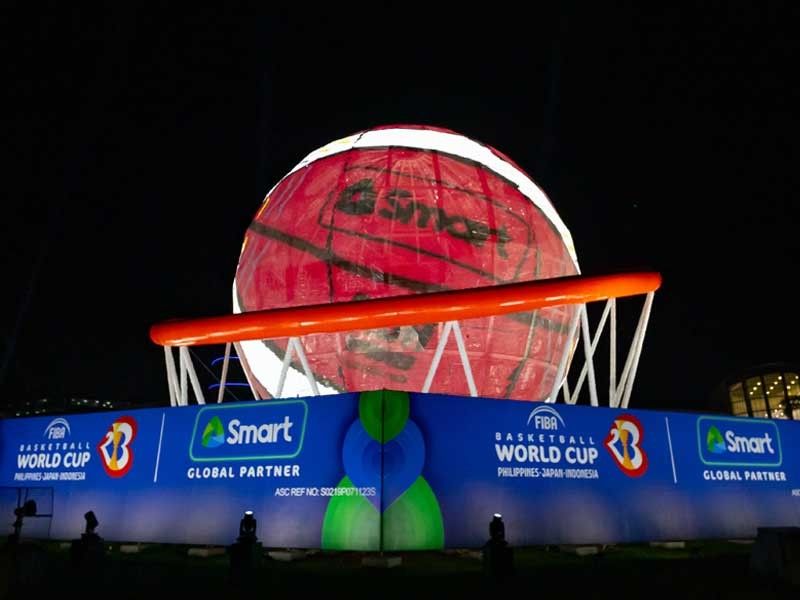 Smart feted with award for FIBA World Cup 'MOA Ball'