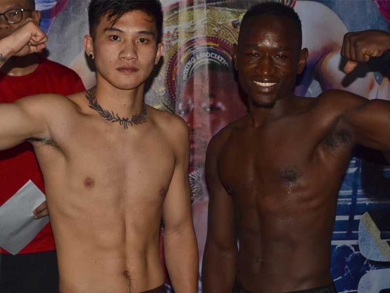 Martin, Duge hurdle scales for 10-round boxing fight