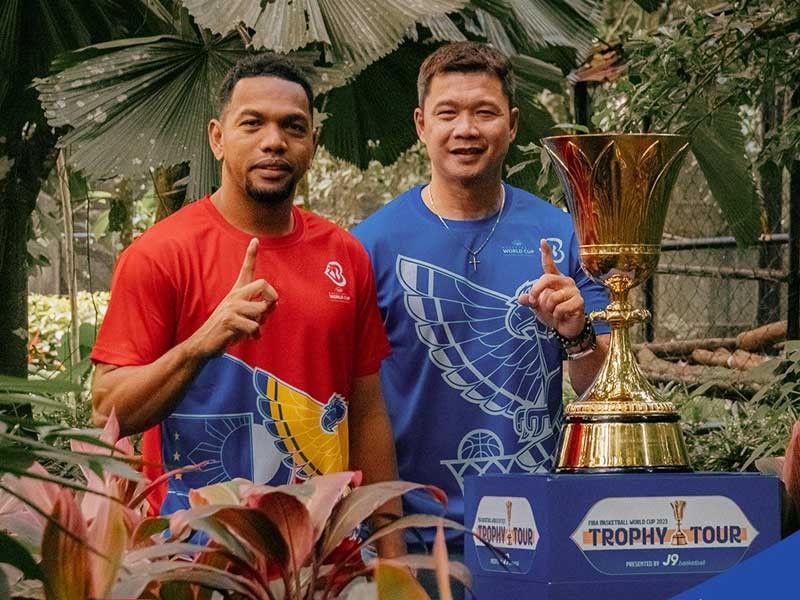 FIBA World Cup trophy on display at Metro Manila venues