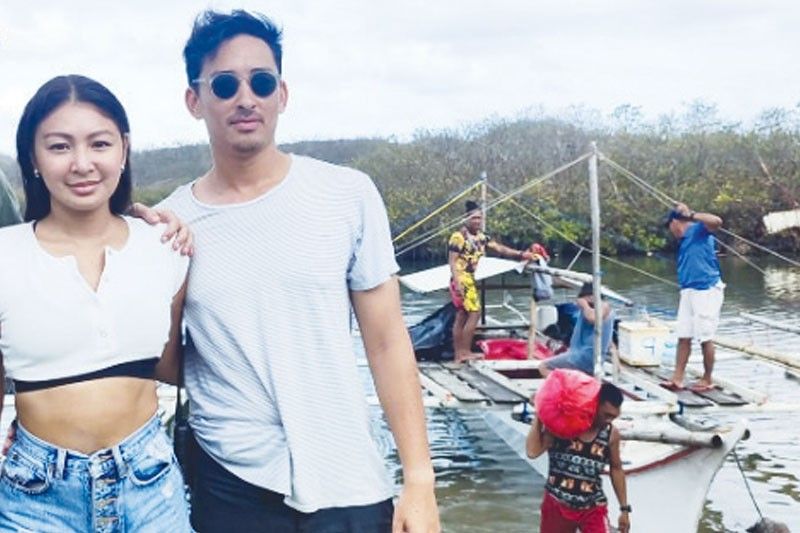 Bf ni Nadine, naintriga sa Fil-German girl na laging kasama sa Siargao