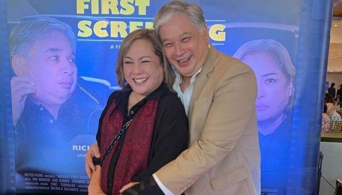 Ricky at Gina, nagpakilig kahit mga senior na