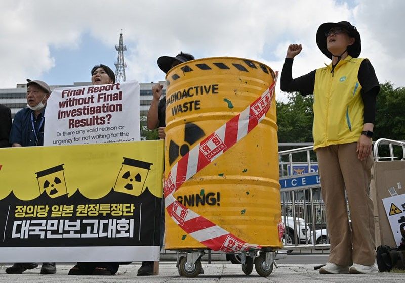 Japan to release water from Fukushima nuclear plant