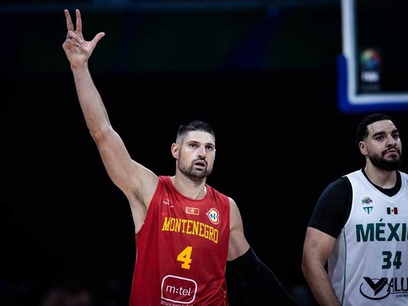 Vucevic stars in Montenegro's 91-71 blowout of Mexico