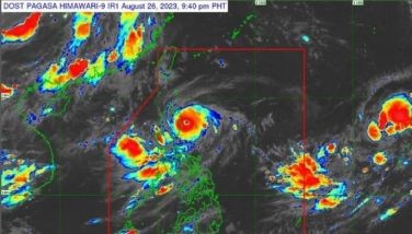 Bagyong Goring, lalo pang lumakas