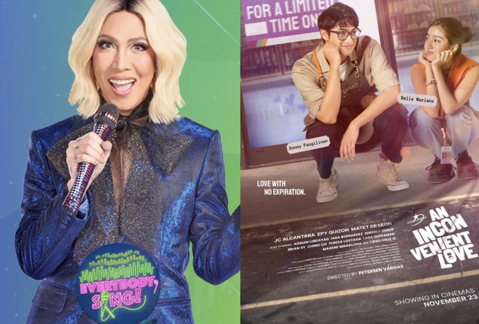 Vice Ganda's 'Everybody, Sing!', DonBelle's 'An Inconvenient Love' win at 2023 ContentAsia Awards