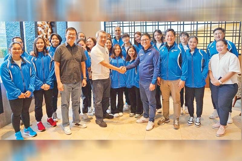 Philippines lady spikers draw boost from Sy