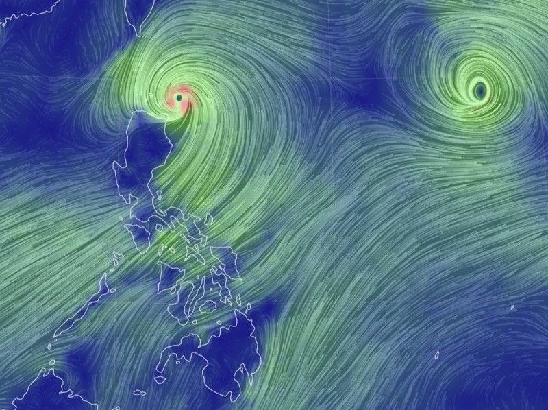 Parte ng Babuyan Islands Signal No. 4 dahil kay Typhoon Goring â�� PAGASA