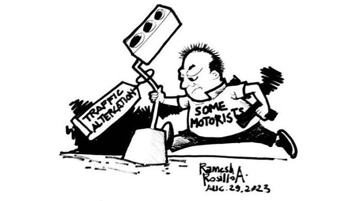 EDITORIAL &mdash; No way to react to a traffic incident