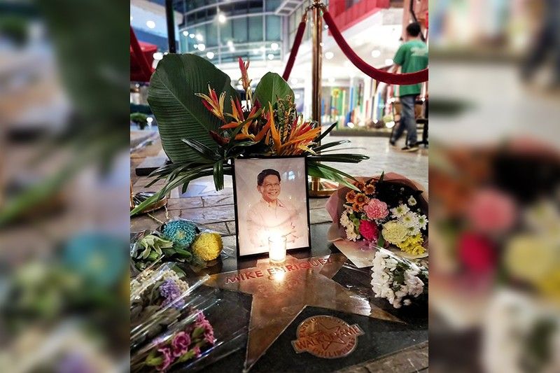 Mike Enriquez pinarangalan sa German Moreno 'Walk of Fame'