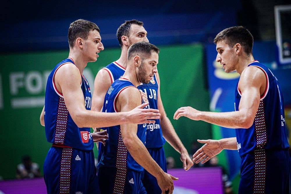 Serbia advances, ousts Dominican Republic