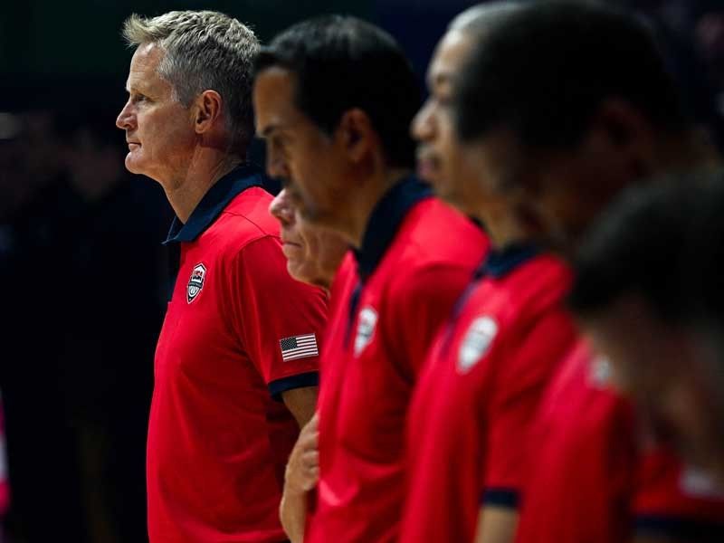 Kerr warns US to sharpen up after first loss in FIBA World Cup