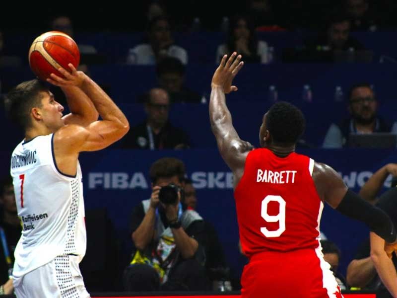 Serbia overcomes Canada to enter FIBA World Cup finals