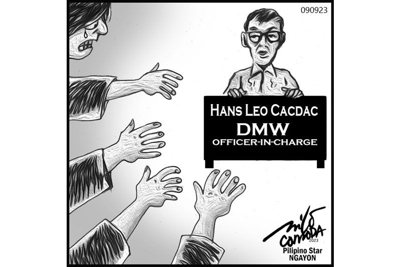 EDITORYAL - Problema ng OFWs tutukan ng DMW