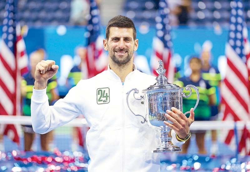 Novak undisputed king of tennis