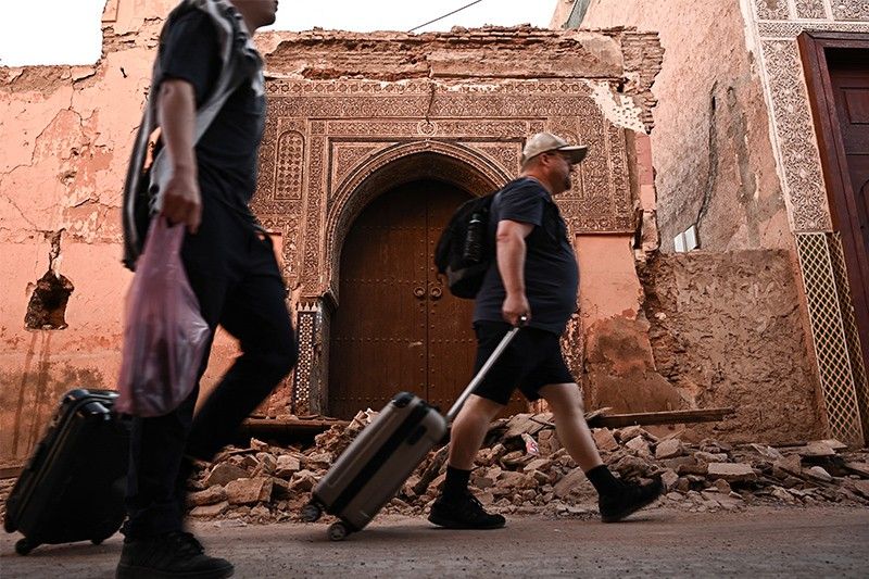 Tourists 'not going to let quake' stop Morocco trip