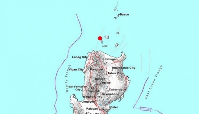 6.3 magnitude lindol, tumama sa Cagayan