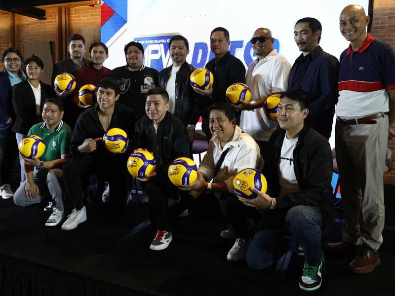 Pacquiao-founded volleyball league to showcase homegrown talent