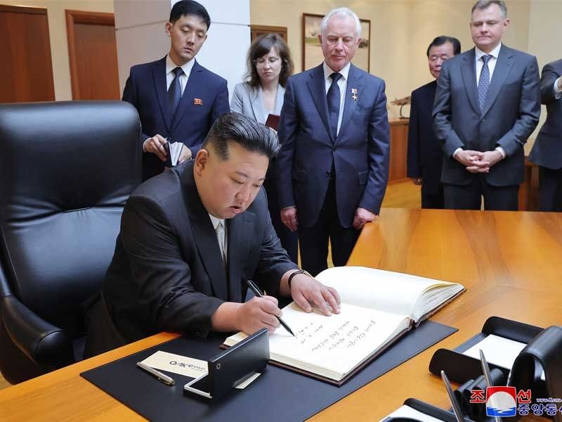 Kim Jong Un meets Russia defense minister: TASS news agency