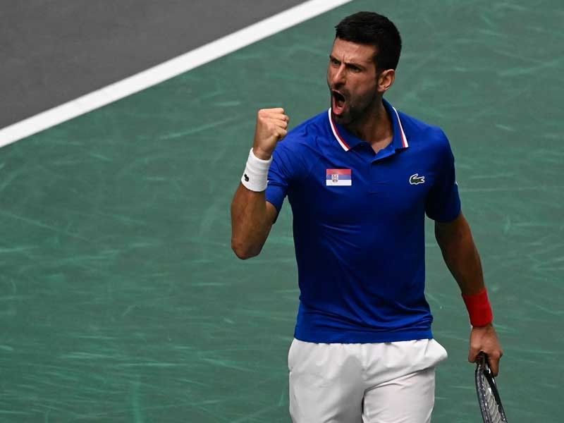 Djokovic powers Serbia into Davis Cup quarters; Britain wins anew