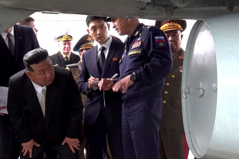 Kim inspects key weapons with Russian defense chief | Philstar.com