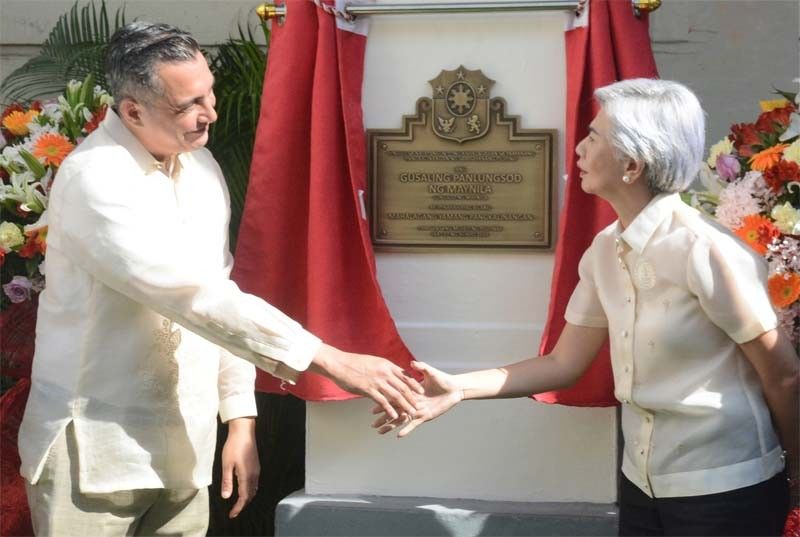 Marker unveiled declaring Manila city hall â��important cultural propertyâ��