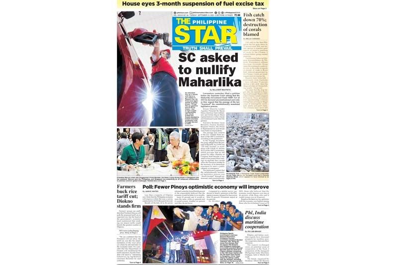 The STAR Cover (September 19, 2023) | Philstar.com