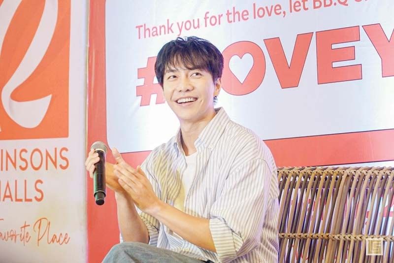 Lee Seung-gi teases upcoming film, song at Phl charity event