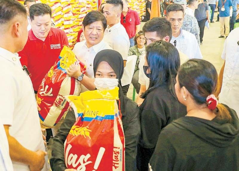 Marcos defends price cap on rice