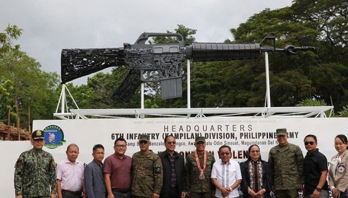 6th Infantry Division&rsquo;s peace monument unveiled