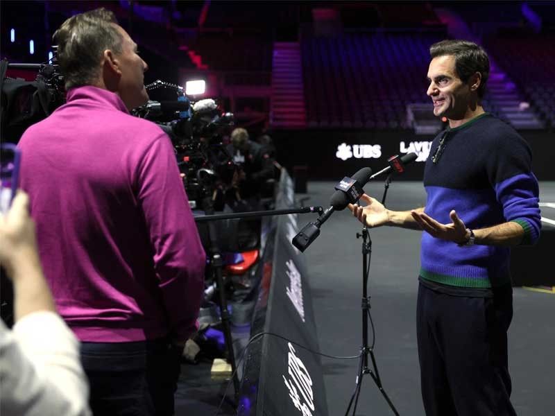 Federer eyes future captaincy for Europe at Laver Cup