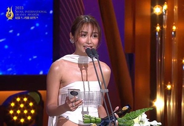 Kathryn Bernardo, Park Eun Bin awarded at Seoul International Drama Awards 2023