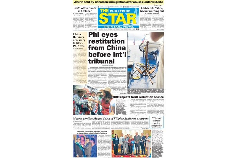 The STAR Cover (September 27, 2023)