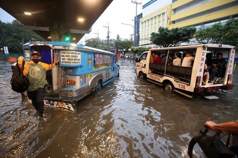 Pagbaha sa Metro Manila dahil sa baradong drainages - MMDA
