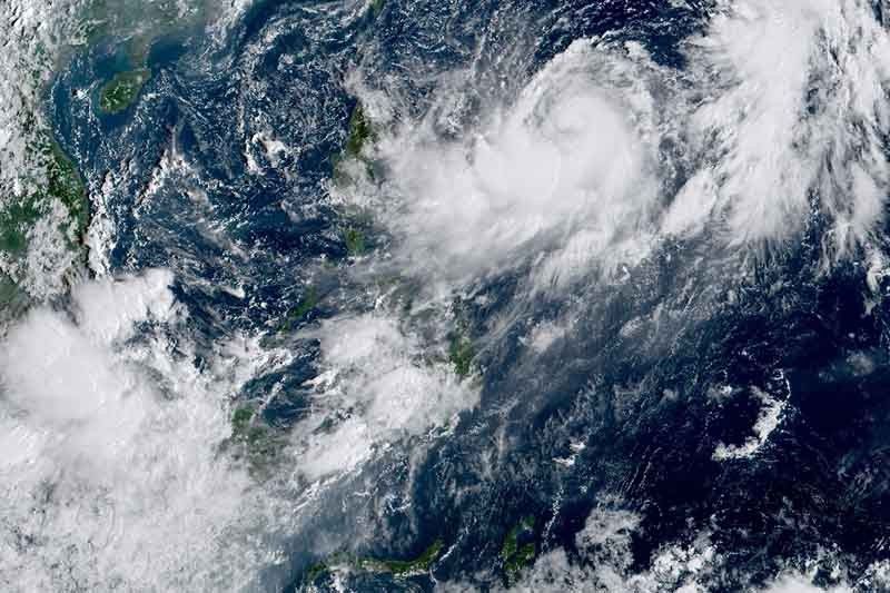 'Jenny' intensifies over Philippine Sea