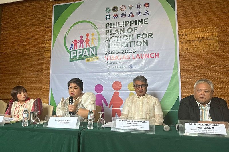 Nutrition blueprint for Visayas launched