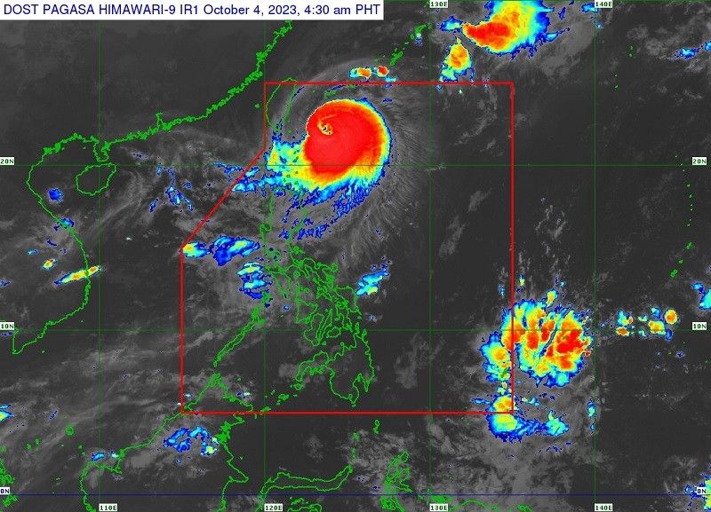 Signal No. 3 itinaas sa Itbayat, Batanes dahil sa Typhoon Jenny