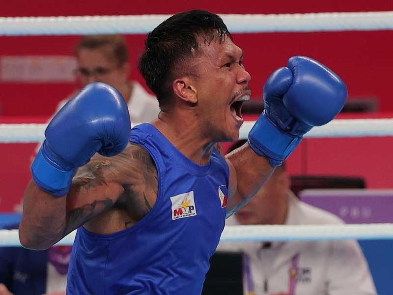 Marcial scores another KO to gain Olympic berth, shot at Asiad gold ...